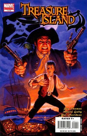 Cover Marvel Illustrated: Treasure Island #1